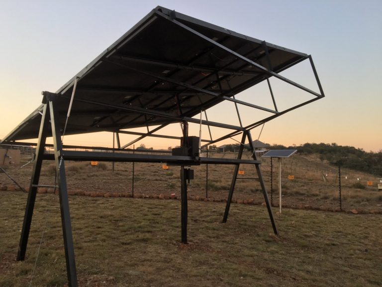 Solar installation - timer
