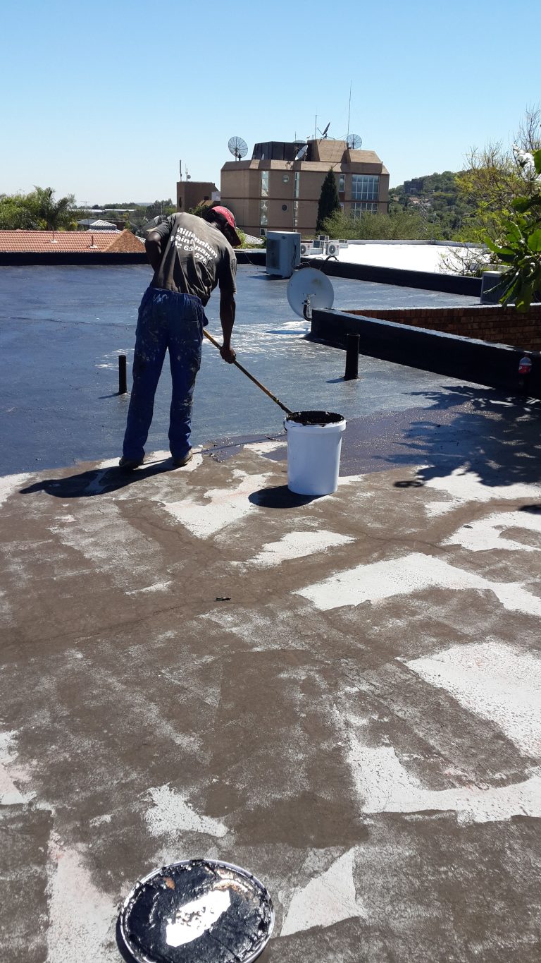 Waterproofing commercial roof
